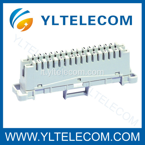 Modulo di disconnessione connessione LSA Krone 8 coppie